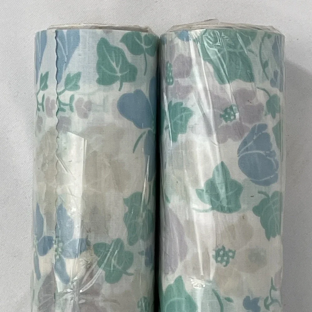 Vintage 1990 Rubbermaid Shelf Liner Drawer Liner Ivy Charm Cottagecore Floral